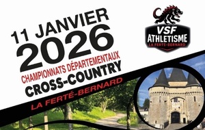 Départementaux de Cross à La Ferté-Bernard : une belle moisson de qualifications !